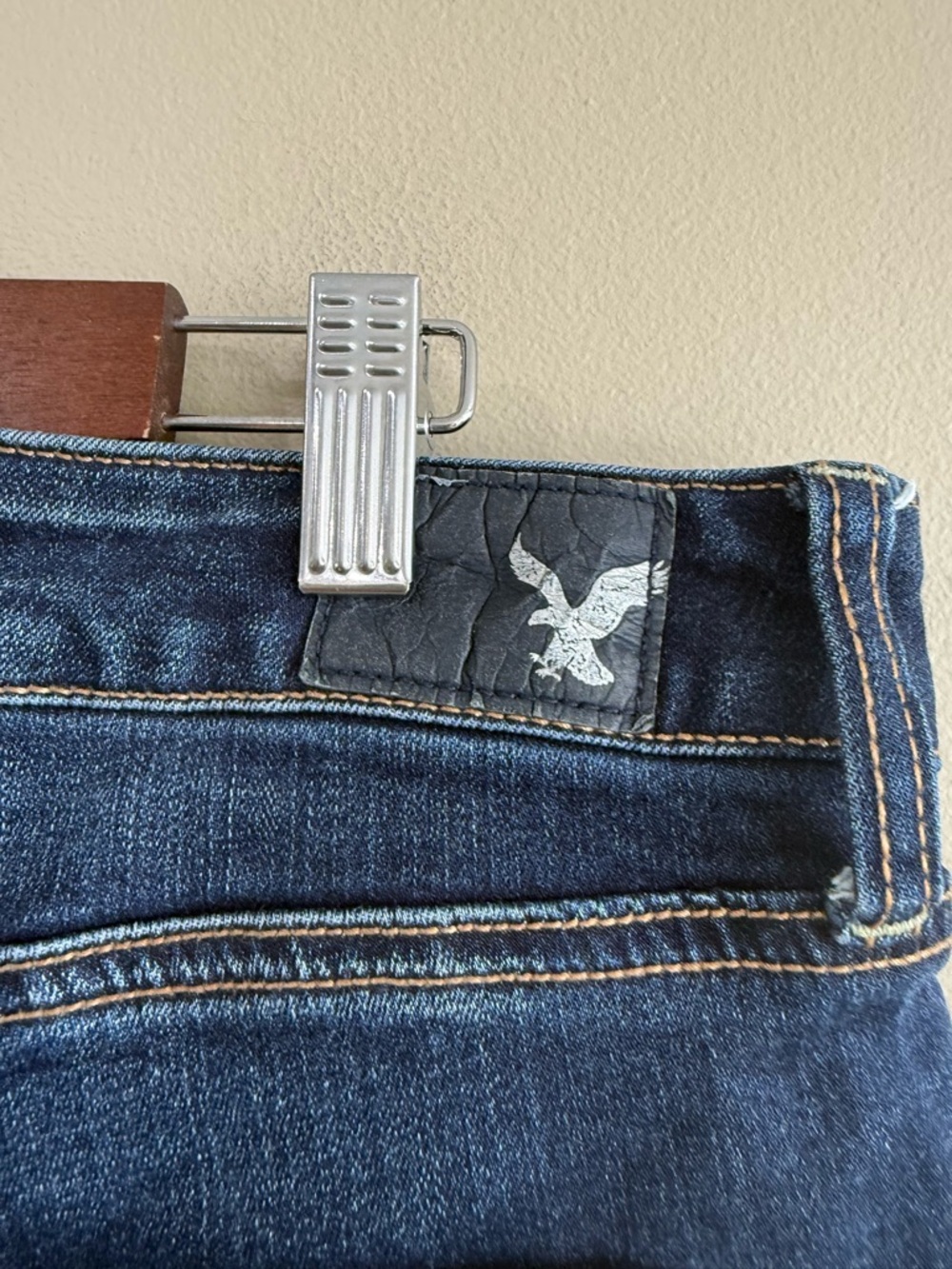 American Eagle Outfitters High-Rise Super Stretch Skinny Jeans 16 Long - Picture 8 of 12